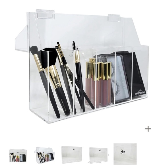 Diamond Collection Acrylic Makeup Brush Organizer - 5 Slots - Picture 3 of 6